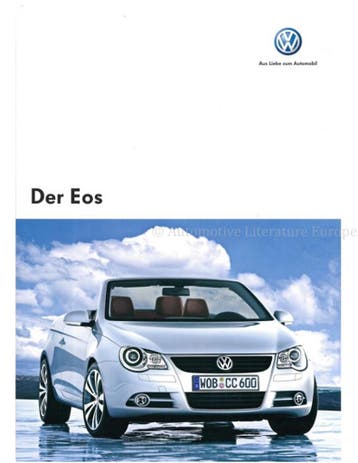 2006 VOLKSWAGEN EOS BROCHURE DUITS, Ophalen of Verzenden