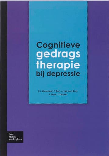 Cognitieve gedragstherapie bij depressie 9789031373512, Verzenden, Zo goed als nieuw, P.J. Molenaar