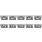 Spot Armatuur 10 Pack - Kantelbaar GU10 Fitting LED Toebehor, Verzenden, Nieuw