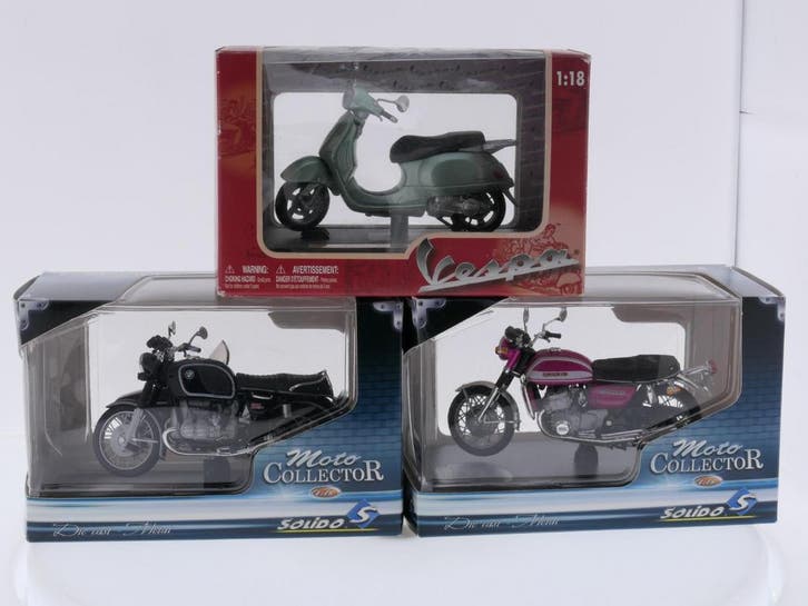 Schaal 1:18 Maisto en Solido 39540, 53454 en 84043 set mo..., Hobby en Vrije tijd, Modelbouw | Auto's en Voertuigen, Overige typen