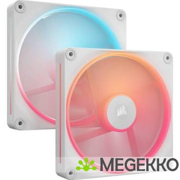 Corsair iCUE LINK LX140-R RGB White Dual-pack, Verzenden, Nieuw