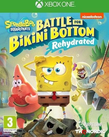 Spongebob SquarePants Battle for Bikini Bottom Rehydrated, Games en Spelcomputers, Games | Xbox One, Zo goed als nieuw, Ophalen of Verzenden