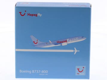 Schaal 1:500 Herpa 501415 Boeing 737-800 Hapagfly.com Reg..., Ophalen of Verzenden