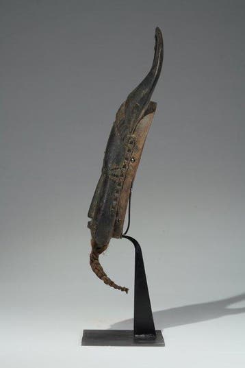 Een houten masker - Baule - Ivoorkust (Zonder minimumprijs), Antiek en Kunst
