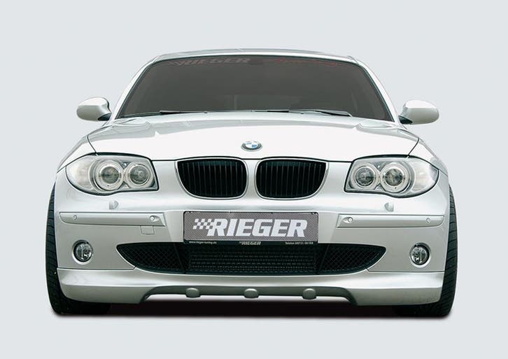 Rieger spoilerlip | 1er E87 (187 / 1K2/1K4): 09.04-03.07 (to, Auto diversen, Tuning en Styling, Verzenden