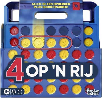 Vier op een Rij - Gezelschapsspel - Nieuwe Editie, Verzenden, Nieuw