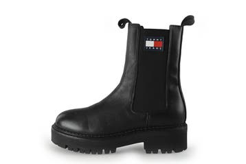 Tommy Jeans Chelsea boots in maat 37 Zwart, Verzenden, Zwart, Overige typen, Zo goed als nieuw