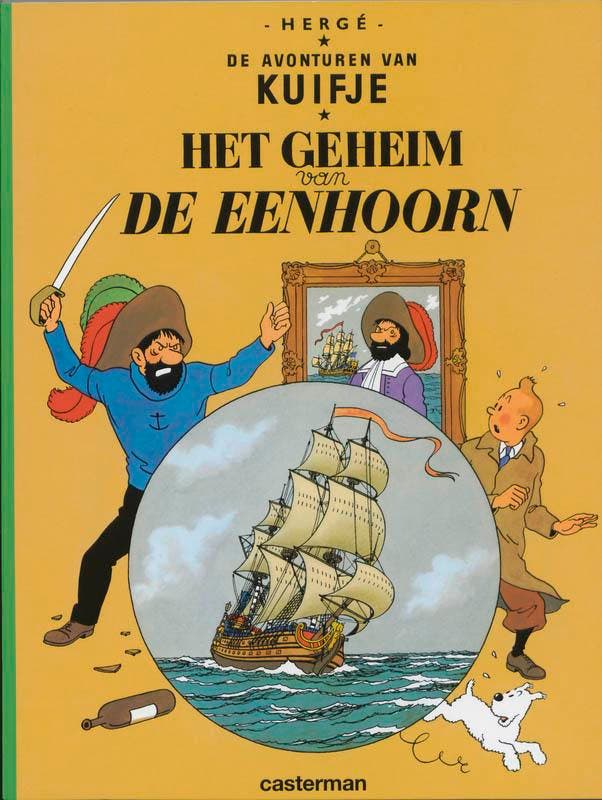 Het geheim van de eenhoorn / De avonturen van Kuifje Hergé, Boeken, Stripverhalen, Zo goed als nieuw, Verzenden
