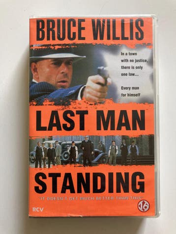 LAST MAN STANDING (VHS), Cd's en Dvd's, Gebruikt