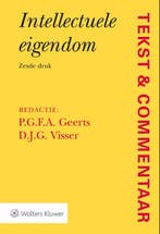 Intellectuele eigendom / Tekst & Commentaar 9789013148992, Boeken, Verzenden, Gelezen