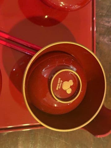 Mickey Mouse - 1 Disney servies set - Kano Shikki - 1995, Nieuw