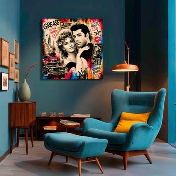 PLM-Art - Grease Pop Art Style