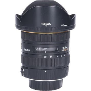 Tweedehands Sigma 10-20mm f/3.5 EX DC HSM Nikon CM2273, Ophalen of Verzenden, Overige typen