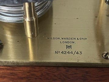 Maritieme objecten - Wilson,Warden & Co.Ltd. London - Hout, Antiek en Kunst