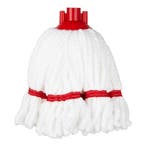 Mopkop | Microvezel | Rood (Kleurcodering) | 210(h)mm, Verzenden, Nieuw in verpakking