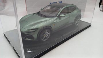 BBR 1:18 - Modelauto - Ferrari Purosangue Verde Dora lim., Nieuw