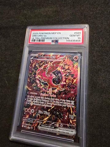 Pokémon - 1 Graded card - Oricorio 024 Full art, Foil - PSA, Nieuw