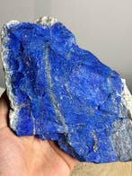 Lapislazuli ruwe steen AA kwaliteit Main 4 - Hoogte: 130 mm, Verzamelen