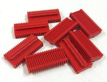 Vintage Fischertechnik tandheugel 30, rood, 8 stuks, Verzenden, Nieuw