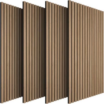 tectake Akoestische panelen Sonic Wall houtlook - eiken, Set, Verzenden, Nieuw