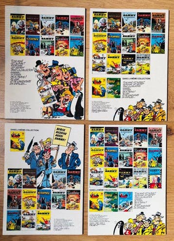 Lou T1 à T4 - 4x B - 4 Album - EO - 1979/1982, Nieuw