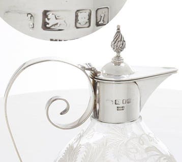 Harrison Brothers & Howson Ltd - Karaf - .925 zilver -