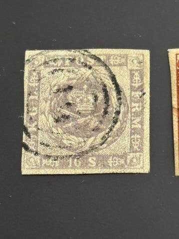 Denemarken 1854/1857 - Denemarken Klassiek 1854-1857, 4S,
