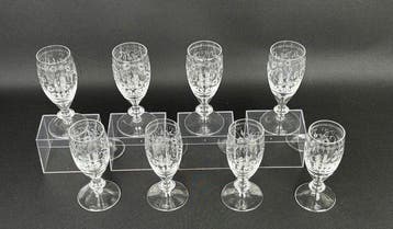 Theresienthal - Drinkset (8) - Bernadotte- radgravuur