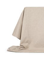 Exclusieve katoenmengselstof - Made in Italy - Lichtbruine