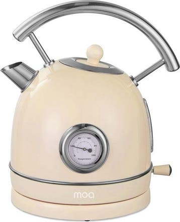 2dekans | MOA Waterkoker Retro - 1.8L - RVS - BPA vrij -, Ophalen of Verzenden, Nieuw