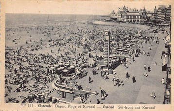 België - La Côte (West-Vlaanderen) - Prachtige selectie -, Gelopen