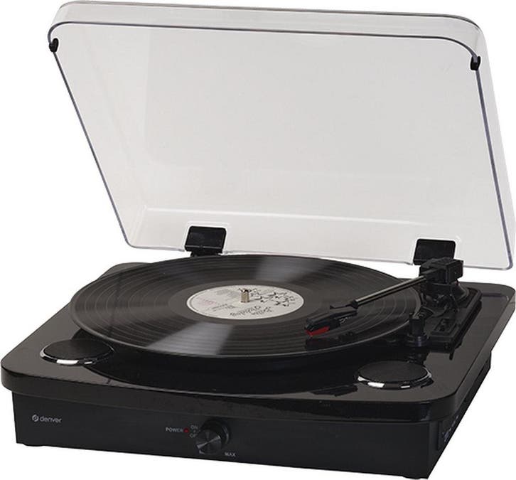 2dekans | Denver Platenspeler Dual Bluetooth - Ingebouwde, TV, Hi-fi & Vidéo, Radios, Enlèvement ou Envoi