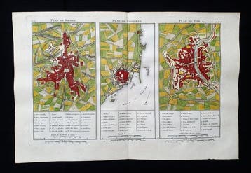 Europa - [LOT van 3] - Italië / Toscane / Pisa / Livorno /, Nieuw