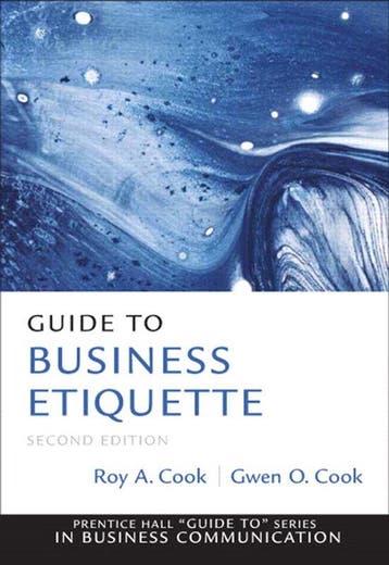 Guide to Business Etiquette - Cook, Boeken, Verzenden, Nieuw