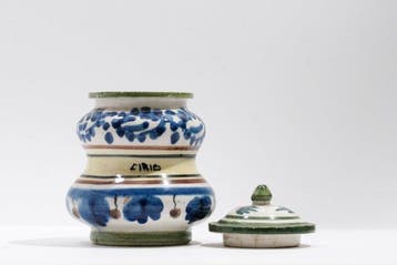 Cirio - Pot - Majolica - Cirio Majolika-pot, Antiquités & Art