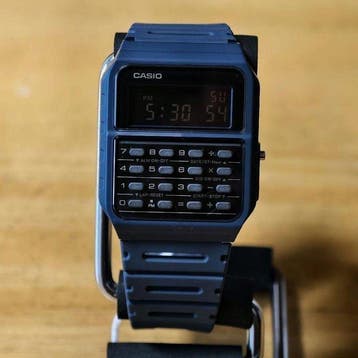 Casio - Calculator Watch CA-53WF-2B - Unisex - 2000-2010