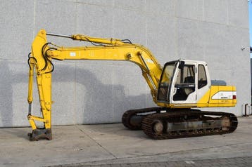 Veiling: Rupsgraafmachine Kobelco SK160LC Diesel 1997, Ophalen