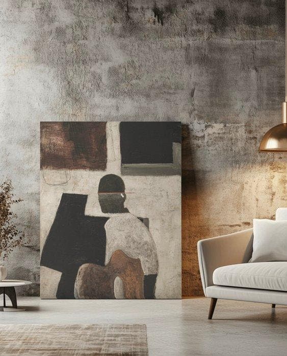 Oskar Derych - WAITER, Antiek en Kunst, Kunst | Schilderijen | Modern