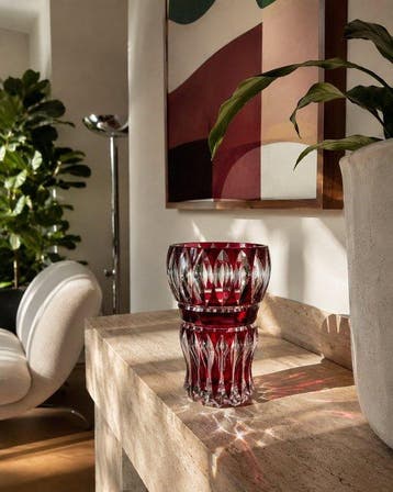 Val Saint Lambert - Charles Graffart - Vase - Signé - PIÈCE, Antiquités & Art