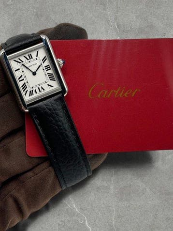 Cartier - Tank - 3170  WSTA0030 - Unisexe - 2018, Handtassen en Accessoires, Nieuw
