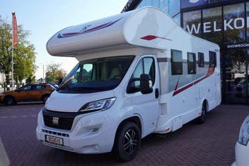 Rimor Seal 695 slechts 25229 km, twinbedden achteraan 35929, Alkoof, Fiat, 7 tot 8 meter, L-zit