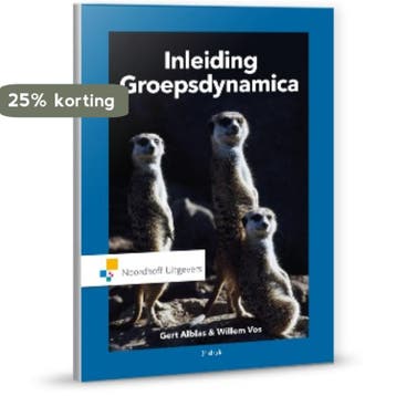 dropship Inleiding groepsdynamica / Vast Boek / Noordhoff, Verzenden, Zo goed als nieuw, Gert Alblas