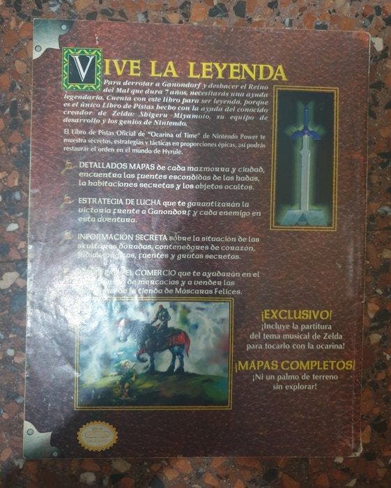 Nintendo - N64 - Libro de pistas oficial de The Legend of, Consoles de jeu & Jeux vidéo, Consoles de jeu | Accessoires Autre