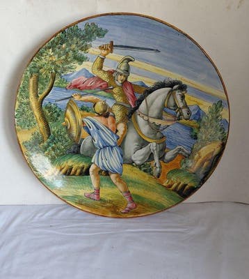 sesto Fiorentino - Ernesto Conti - Plat - Faïence