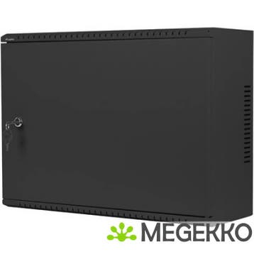 Lanberg WAF1-5203-04-00B rack 4U Wandrek Zwart, Verzenden, Nieuw