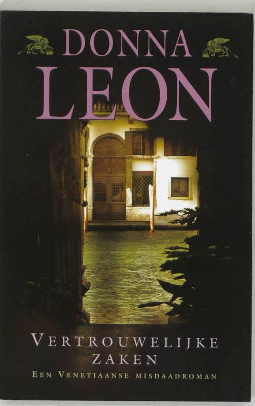 Vertrouwelijke zaken / Commissario Brunetti / 14 Donna Leon, Boeken, Thrillers, Gelezen, Verzenden
