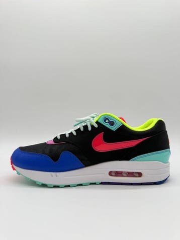Nike - Nike Air Max 1 Black Hyper Grape - Sneakers - Maat:, Vêtements | Hommes