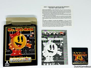 Atari Lynx - Ms. Pac-Man, Consoles de jeu & Jeux vidéo, Verzenden