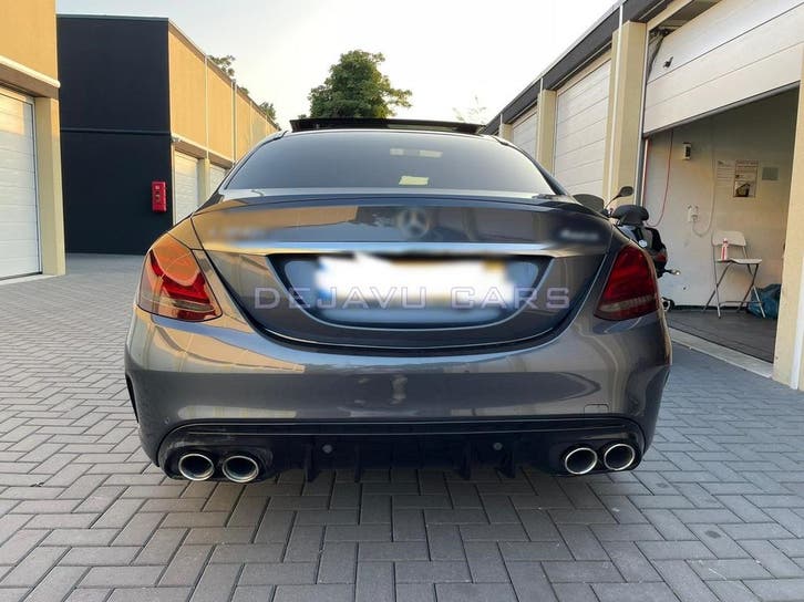 C43 AMG Look Diffuser voor Mercedes Benz C Klasse W205 S205, Autos : Divers, Tuning & Styling, Enlèvement ou Envoi