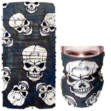 Fako Fashion - Microfiber Faceshield - Bandana - Nekwarmer -, Verzenden, Nieuw
